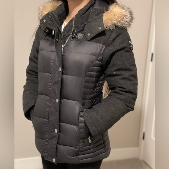 Black/grey PAJAR Winter jacket. - Picture 3 of 6